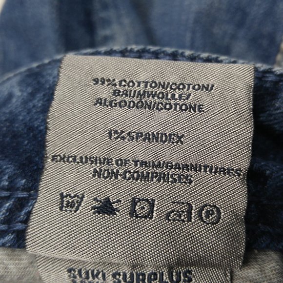 Silver Suki Surplus Boot Cut Jeans Women's 27 Flap Pockets Stretch Low Rise B822 - Picture 12 of 13